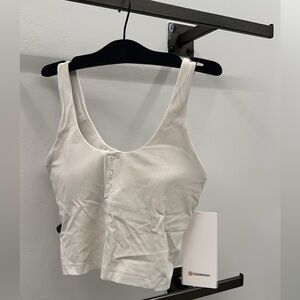 New! lululemon align ribbed Henley tank top
